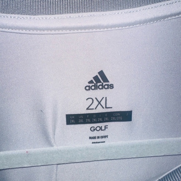 Adidas Golf Classic Club 1/4 Zip Long sleeve Pullover 2xL Gray Blokecore Style - Picture 3 of 7